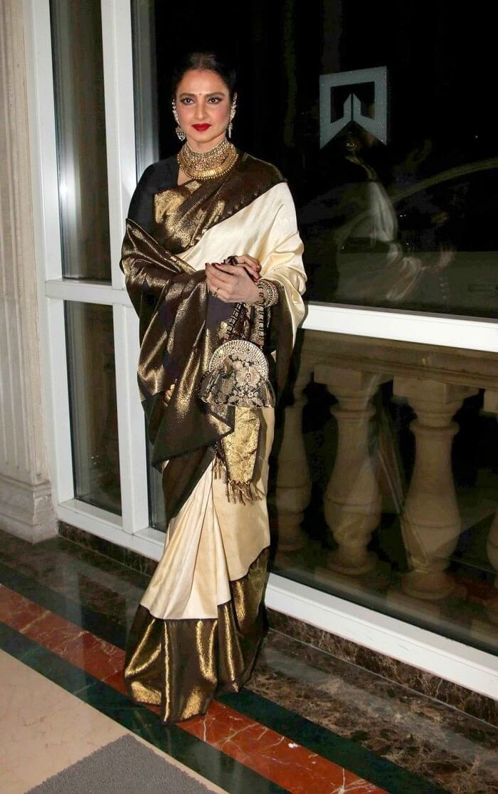 Rekha The Timeless Beauty Verbena Shaadidukaan 4