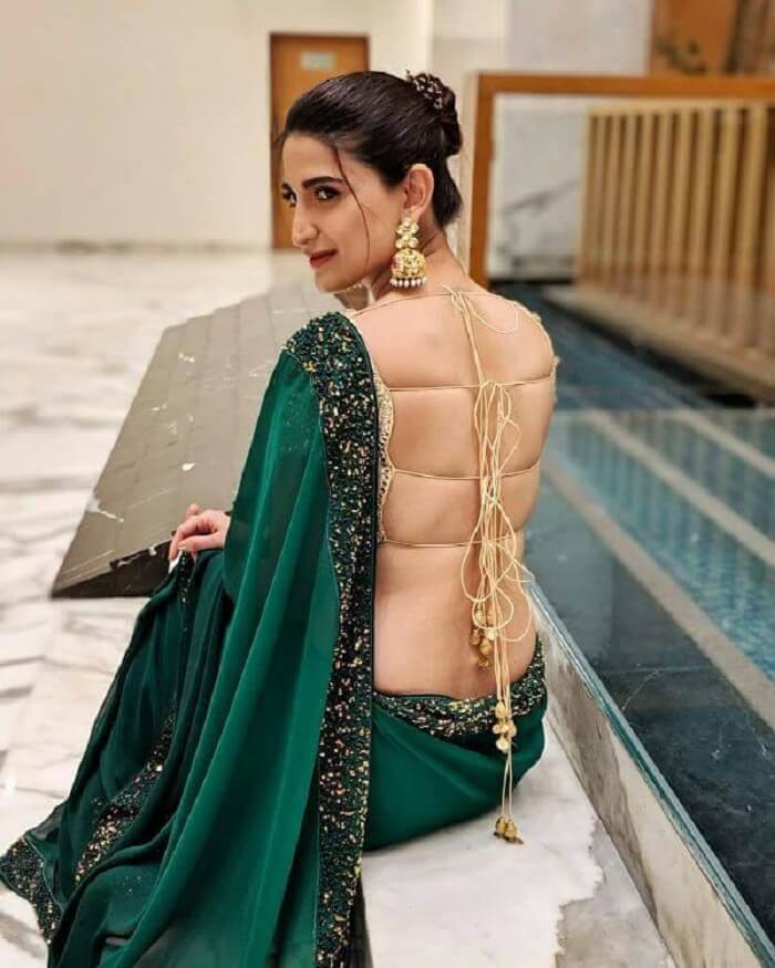 Bollywood Blouse Back Design-11